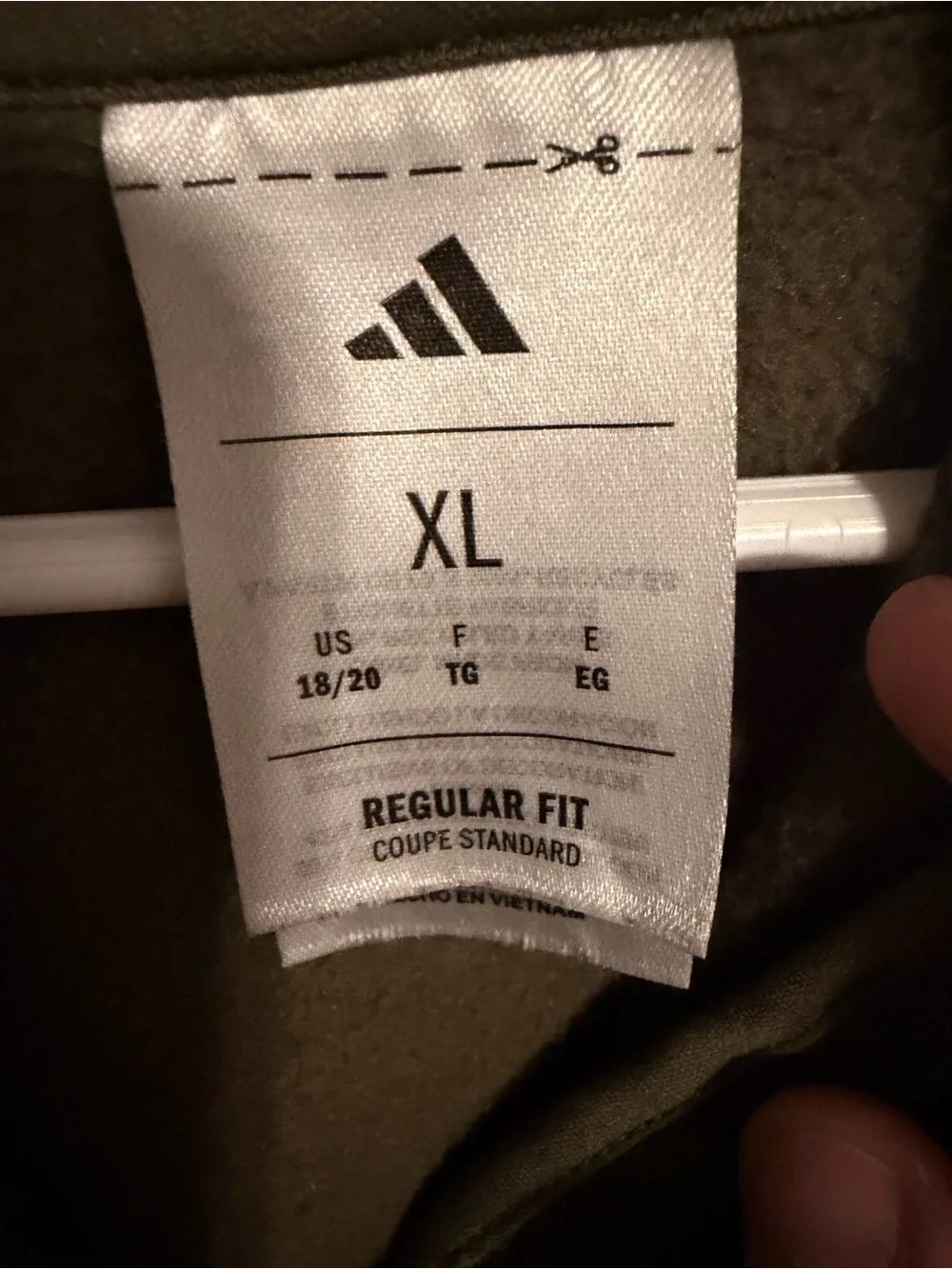 adidas zip up